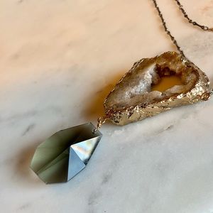 Anthropologie Minotte Pendant Necklace Serefina